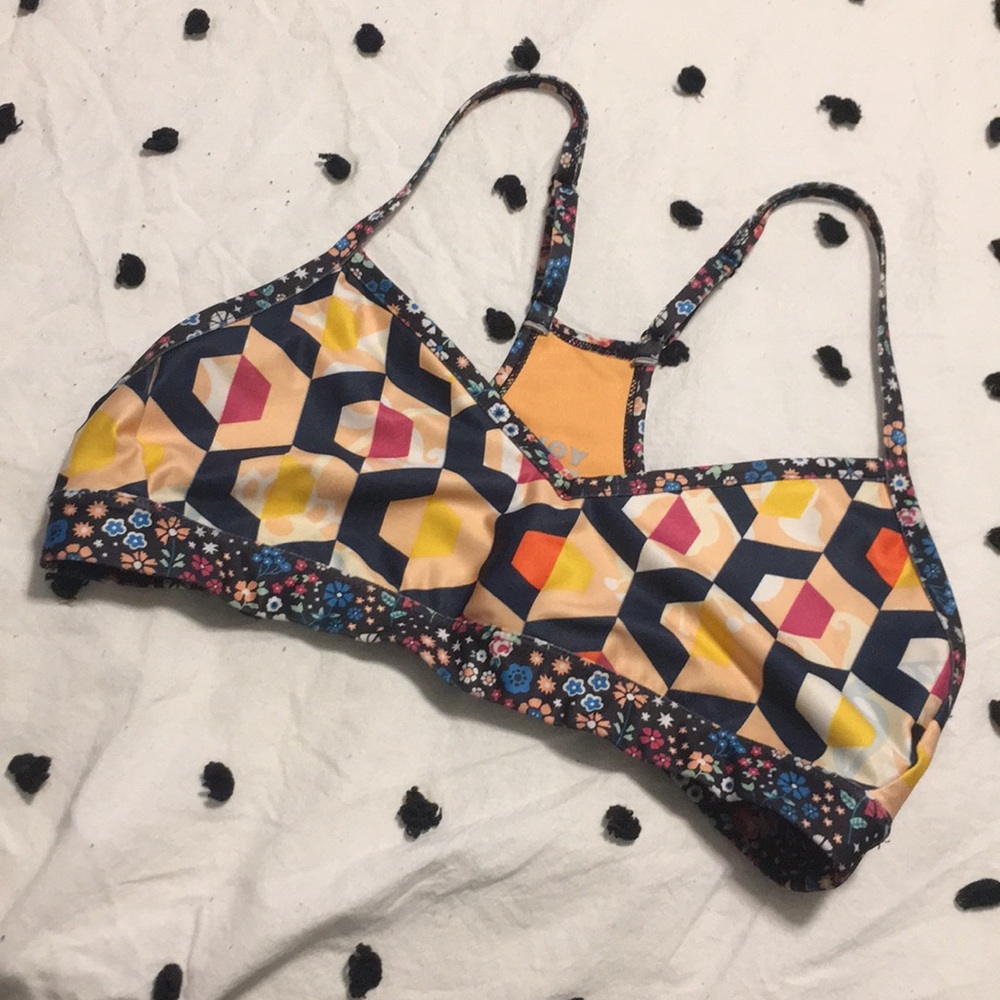Joy Lab Geo Floral Bra